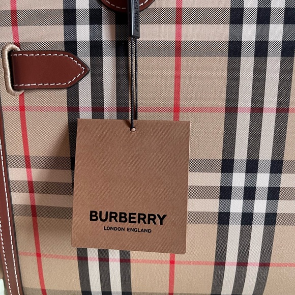 BURBERRY TOTE BAG - Picture 3 of 5